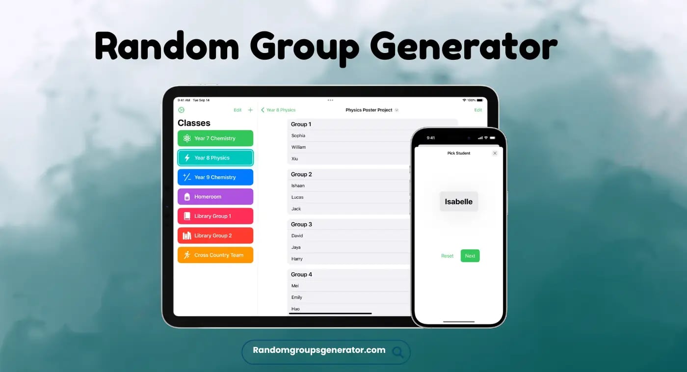 Random Group Generator Random Group Generator tool — create balanced groups and teams online for free